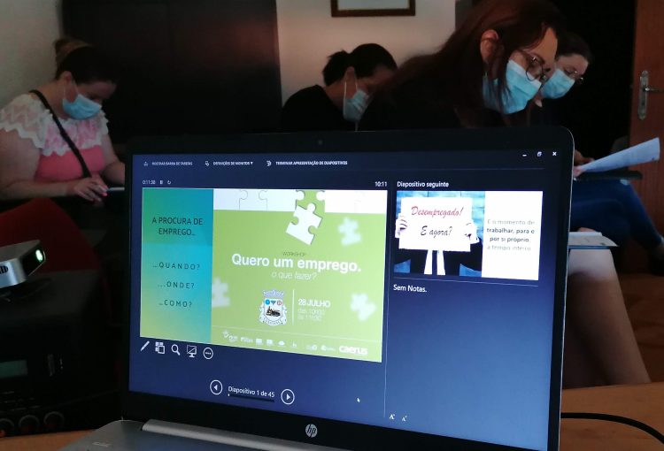 Workshop “Quero um emprego. O que fazer?” decorreu em freguesias do concelho