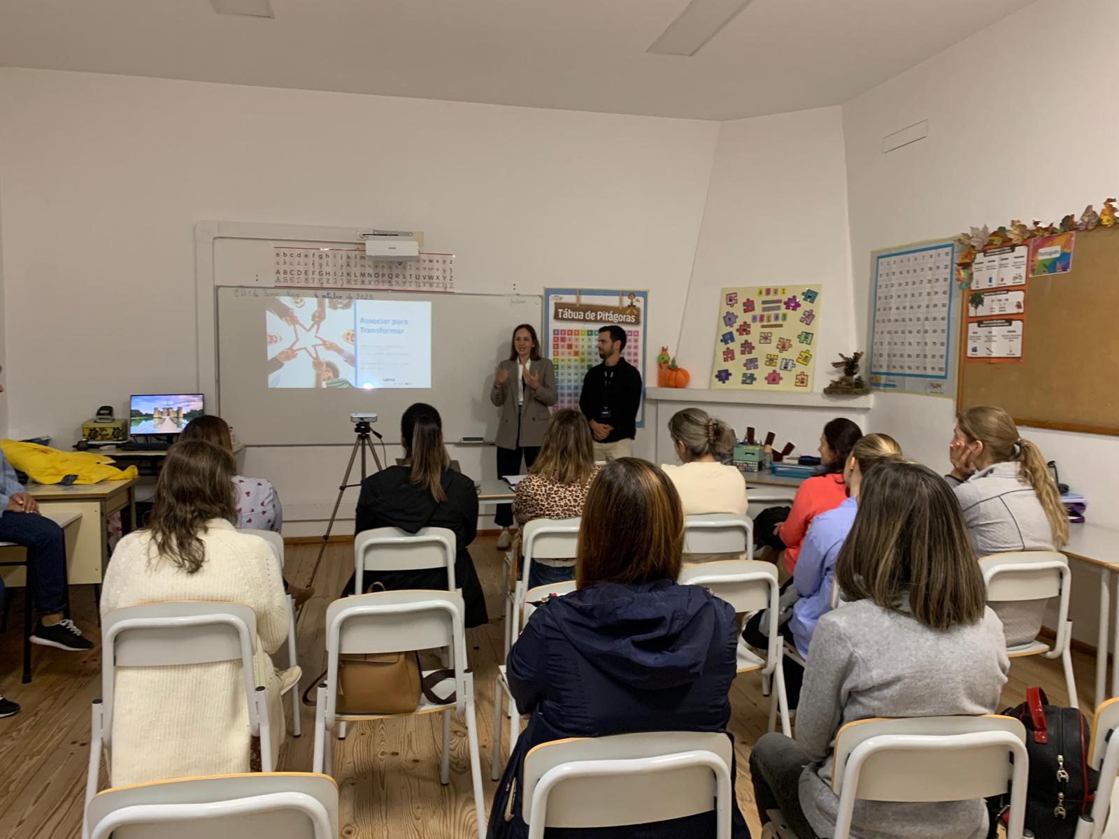 Caerus CLDS5G promove Programa Associar para Transformar no Agrupamento de Escolas de Sande