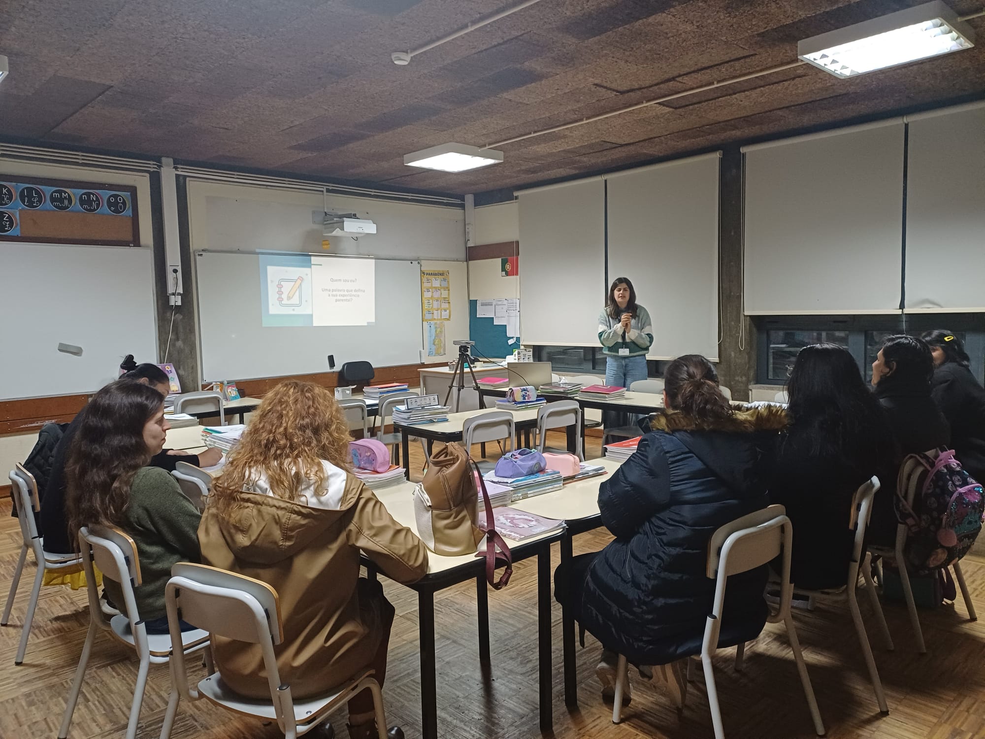 Caerus CLDS5G promove oficina de parentalidade “Diálogo em vez do Confronto! A importância da Comunicação” na EB1/JI da Picota