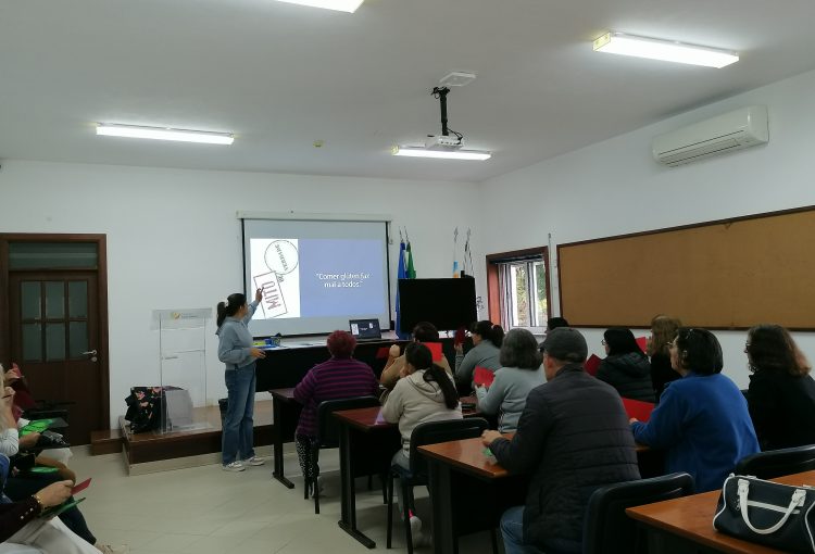 Caerus promoveu workshops de alimentação saudável