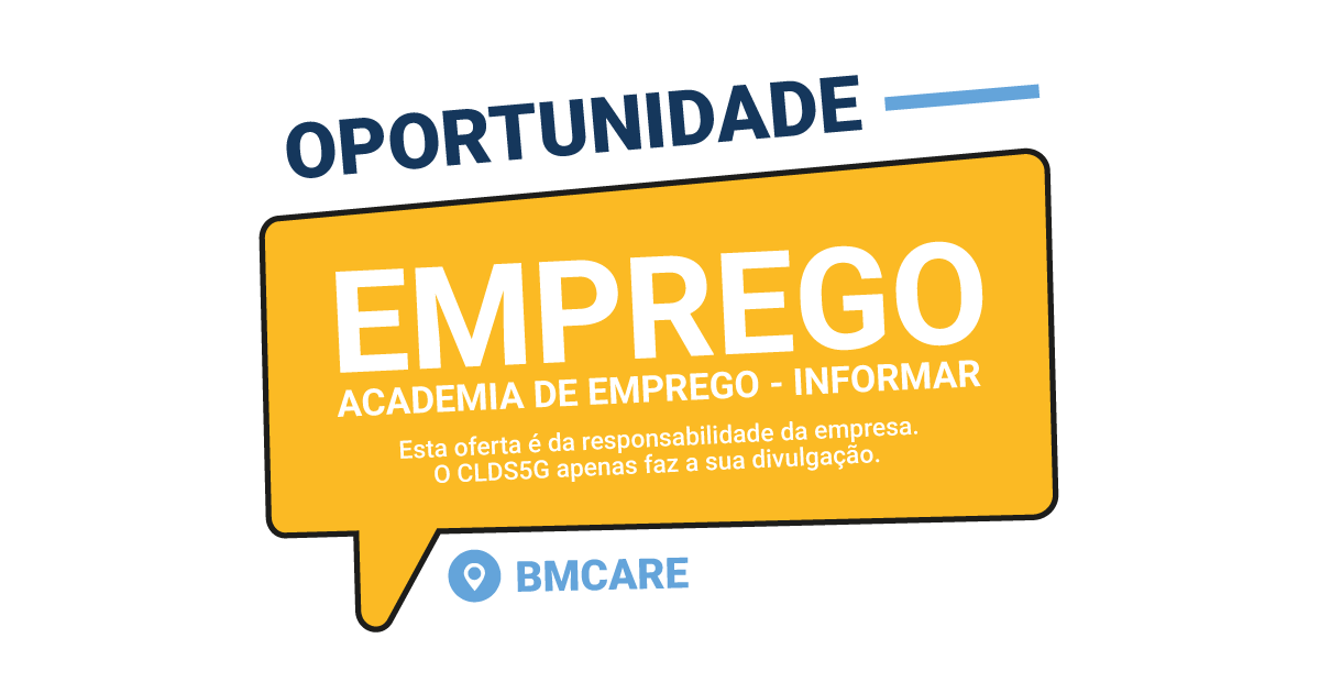 Oportunidade de emprego – BMCare – Nutrionista Desportivo(a)