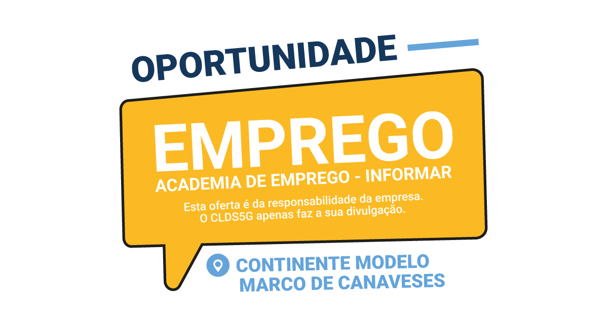 Oportunidade de emprego – Continente Modelo – Operador/a de Loja