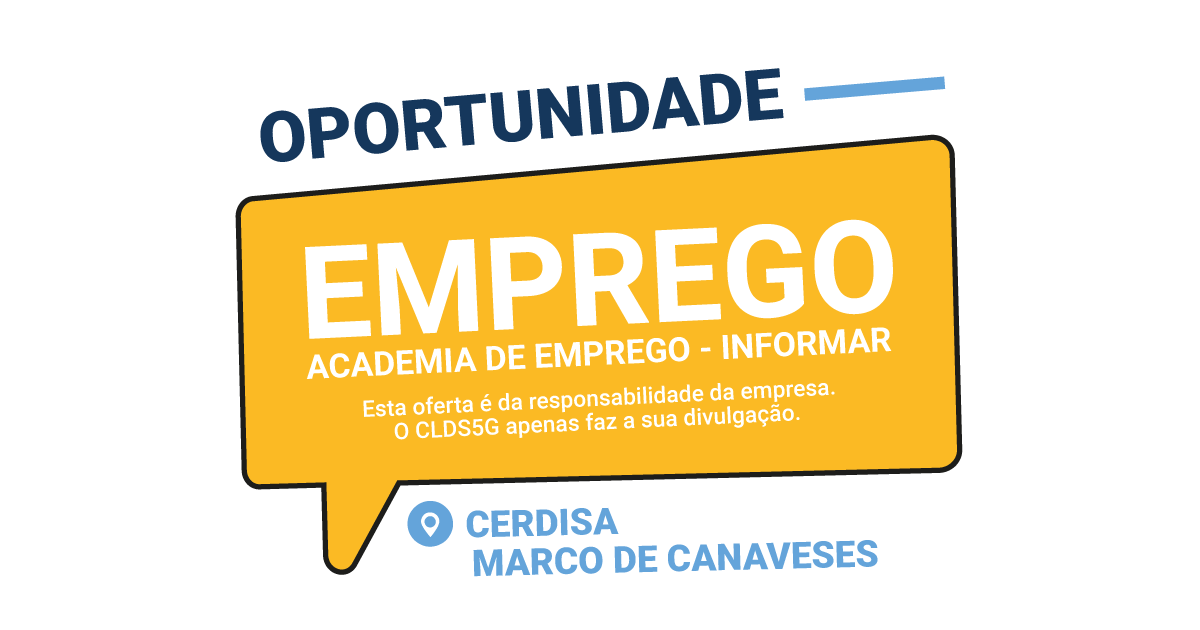 Oportunidade de Emprego  – Cerdisa – Operador Logístico