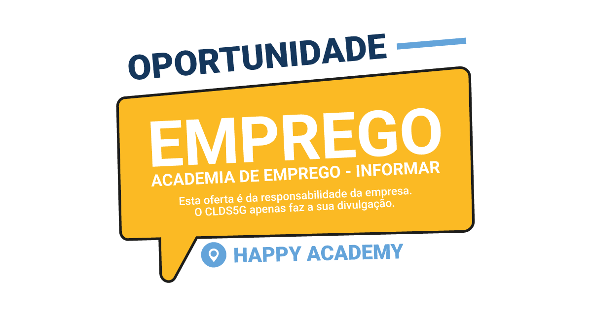 Oportunidade de Emprego – Happy Academy  – Colaborador/a para Educação